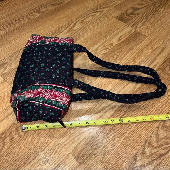 Vintage Vera Bradley Indiana Holly and Ribbons Shoulder Bag - Picture 9 of 9